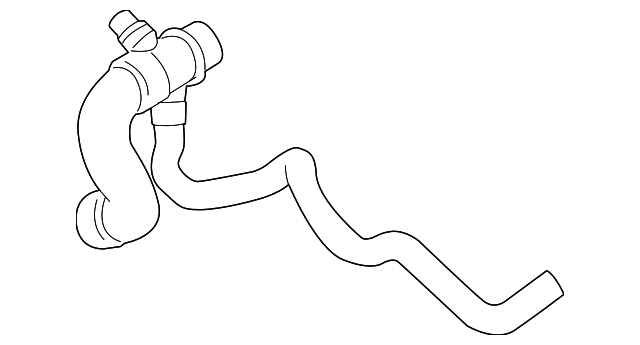 Inlet Pipe - BMW (11-53-7-639-999)