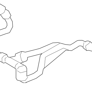Engine Coolant Hose - BMW (17-12-7-596-839)