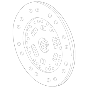 Clutch Disc - BMW (21-21-7-524-970)