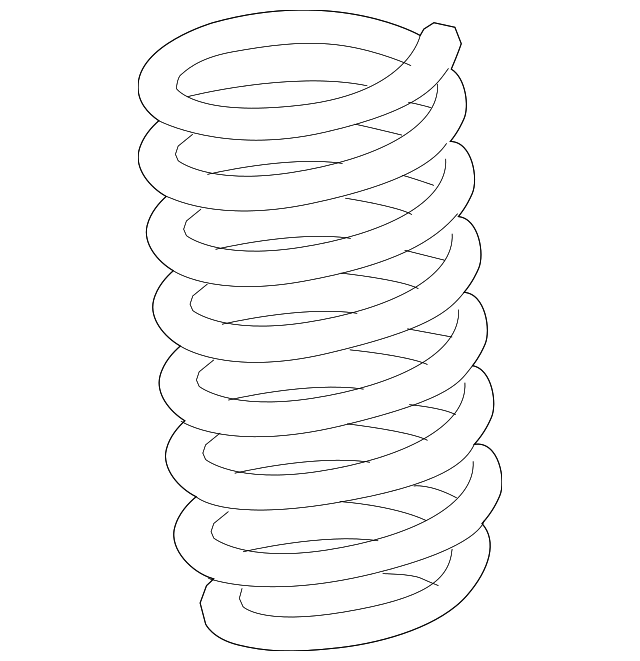 Coil Spring - BMW (31-33-6-889-246)
