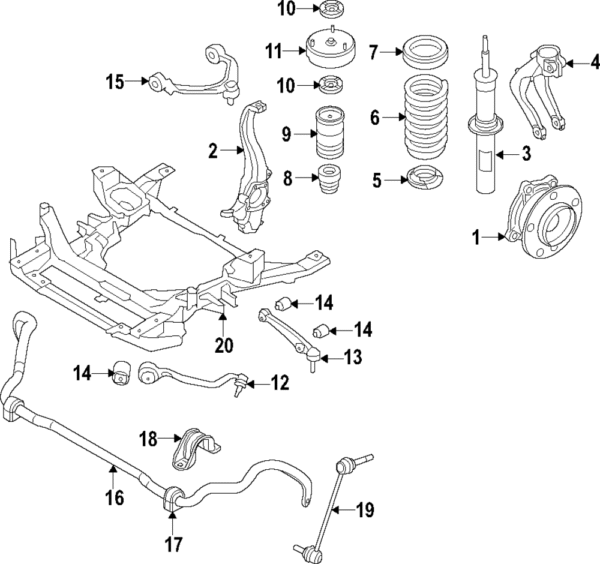 Coil Spring - BMW (31-33-6-783-002)
