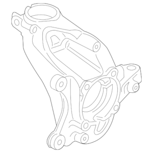 Steering Knuckle - BMW (31-21-6-890-180)