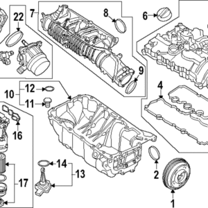 Fuel Injection Throttle Body Mounting Gasket - BMW (13-71-8-678-890)