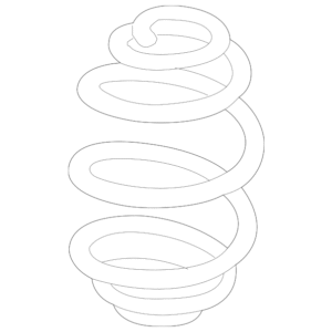 Coil Spring - BMW (31-33-6-787-136)