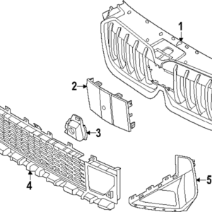 Air Duct - BMW (51-11-5-A61-952)