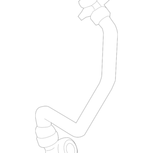 Coolant Hose - BMW (17-12-7-640-014)