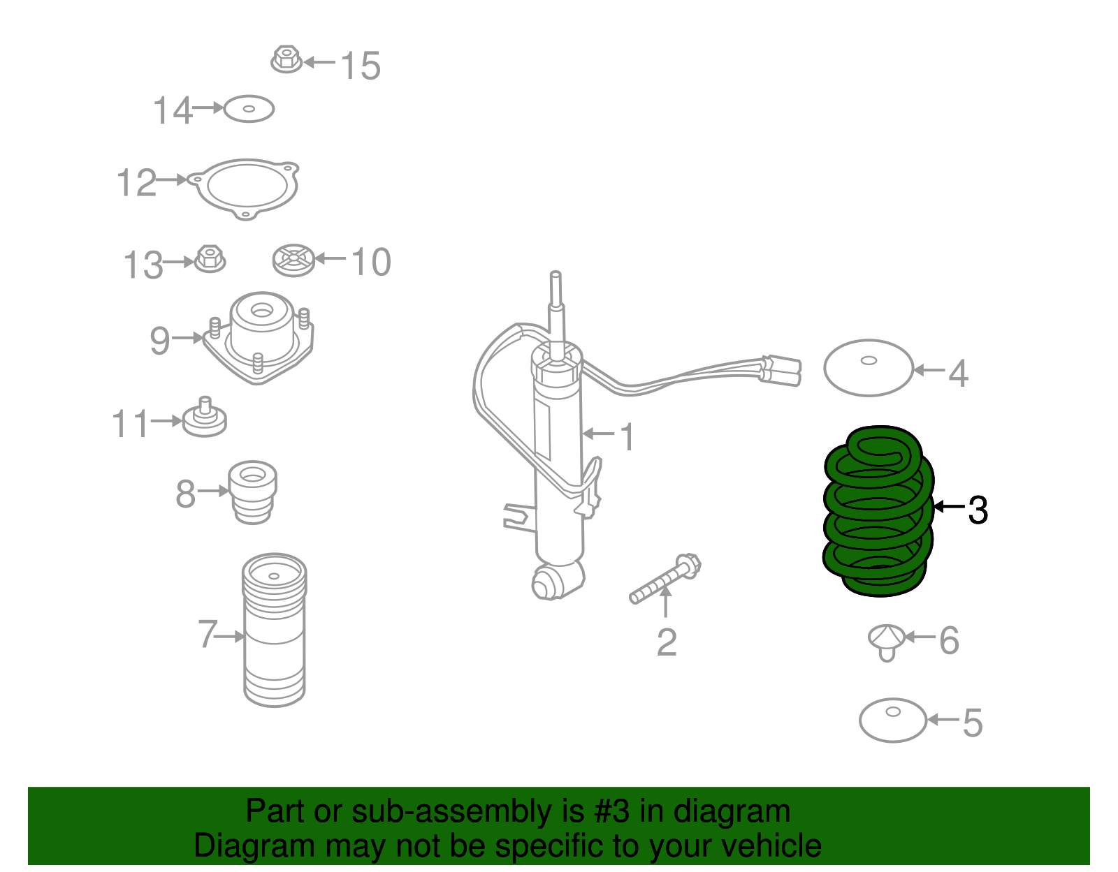 Coil Spring - BMW (33-53-6-783-006) - Image 2