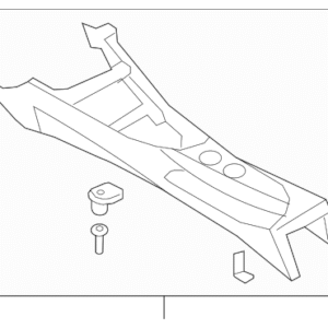 Console Body - BMW (51-16-9-193-395)