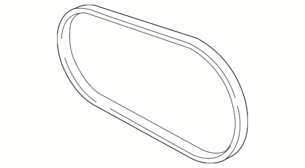 Serpentine Belt - BMW (64-55-7-793-608)