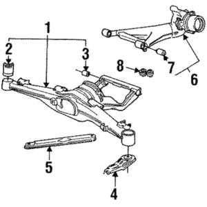 Mount - BMW (33-17-1-131-903)