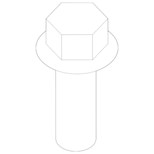 Reinforced Plate Bolt - BMW (33-30-6-772-888)