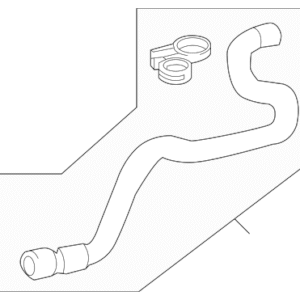 Cooler Pipe - BMW (17-12-7-619-704)