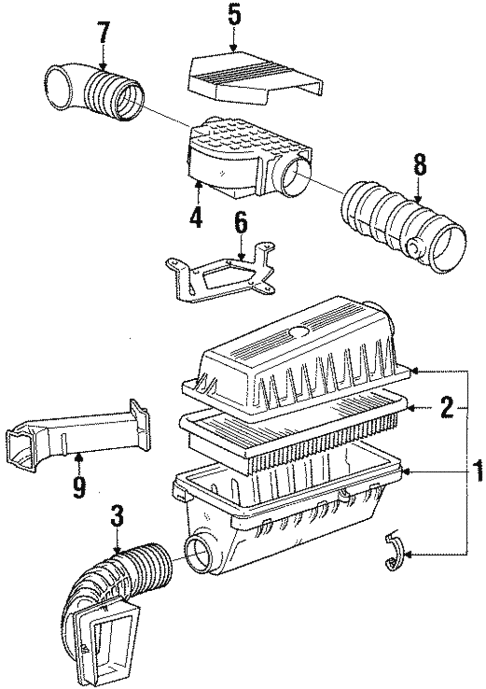 Air Tube - BMW (13-54-1-722-847)