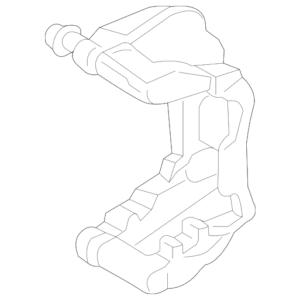 Disc Brake Caliper Bracket - BMW (34-20-8-876-343)