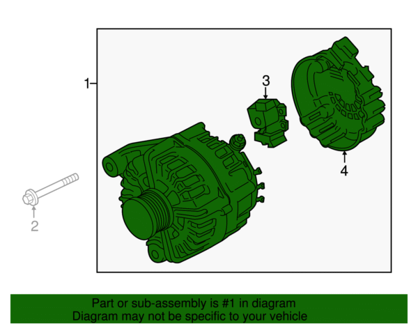Alternator - BMW (12-31-8-578-608) - Image 2