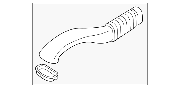 Duct Assembly - BMW (13-71-7-798-341)