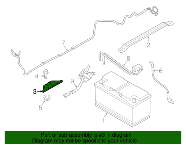 Hold Down Clamp - BMW (61-21-7-612-860) - Image 2