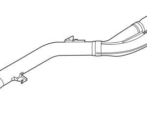 Exhaust Pipe - BMW (18-30-8-744-800)