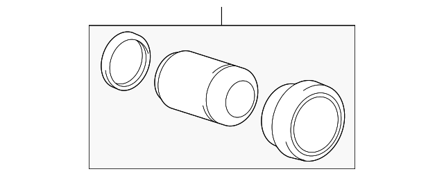 Disc Brake Caliper Seal Kit - BMW (34-21-6-769-103)