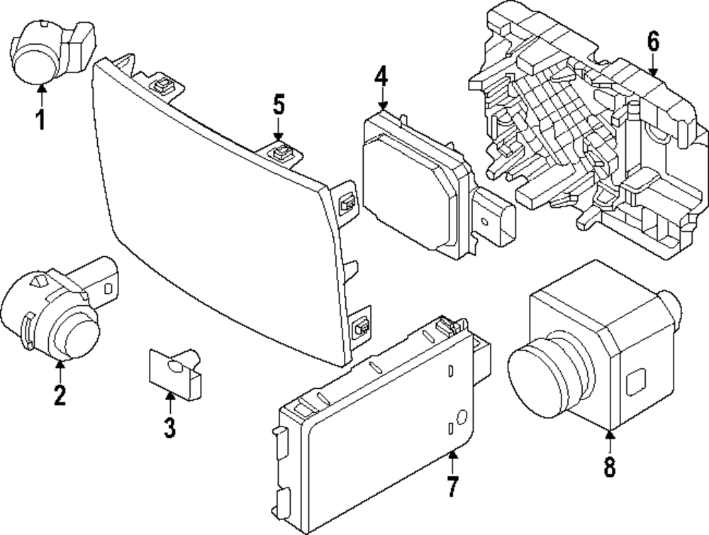 Cover - BMW (66-31-5-A07-6D6)