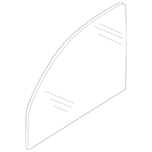 Door Glass - BMW (51-33-7-470-632)