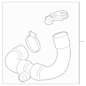 Engine Coolant Hose - BMW (11-53-8-645-481)