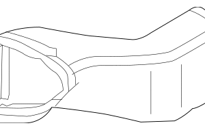 Air Inlet Duct - BMW (51-11-7-896-587)
