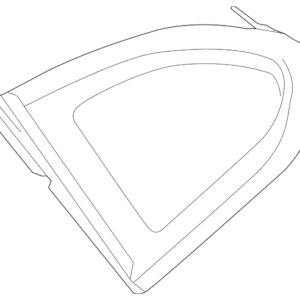 Quarter Glass - BMW (51-37-7-406-872)
