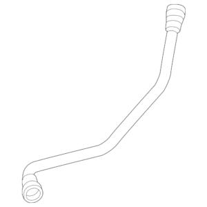 Overflow Hose - BMW (17-12-7-514-406)