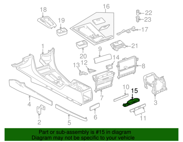 Cup Holder - BMW (51-16-8-163-005) - Image 2