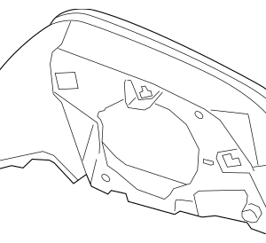 Door Mirror Trim Ring - BMW (51-16-9-449-380)