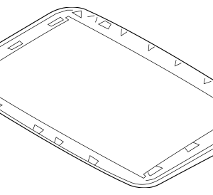 Sunroof Glass - BMW (54-10-7-214-889)