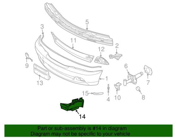 Air Duct - BMW (51-71-7-069-517) - Image 2