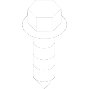 Fog Lamp Assembly Screw - BMW (07-11-9-901-299)