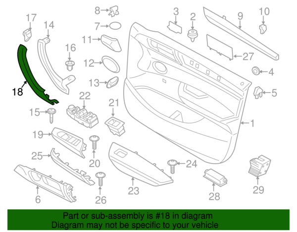 Pull Handle - BMW (51-41-7-246-214) - Image 2
