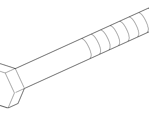Alternator Bolt - BMW (07-12-9-905-830)