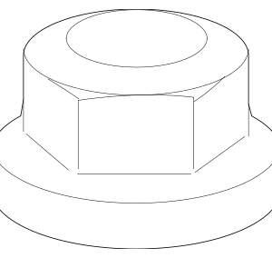 Lower Control Arm Retainer Nut - BMW (31-10-6-768-887)