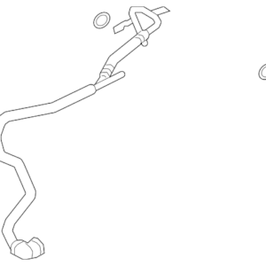 Water Outlet Pipe - BMW (11-53-8-841-582)