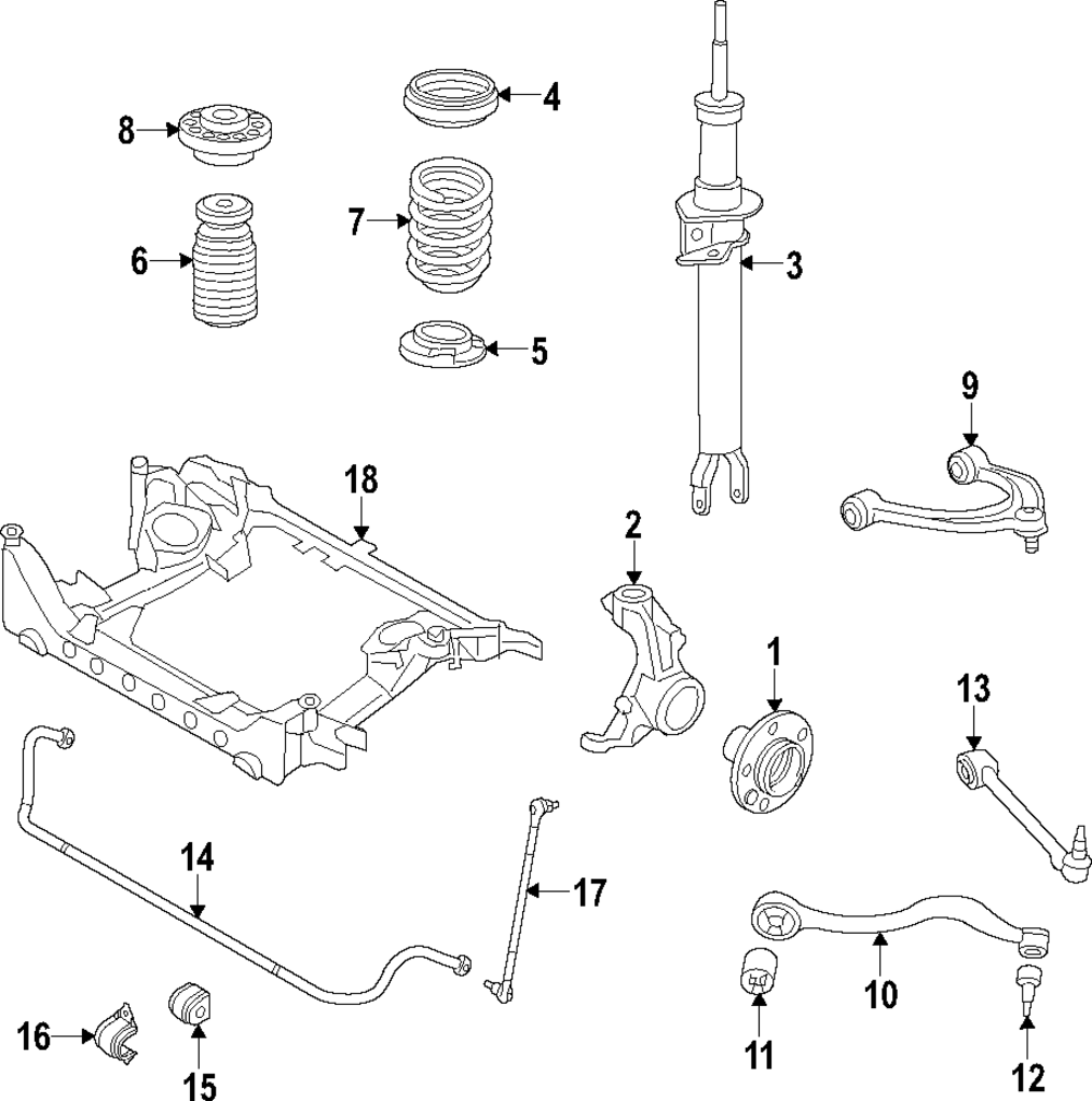 Coil Spring - BMW (31-33-6-794-641)