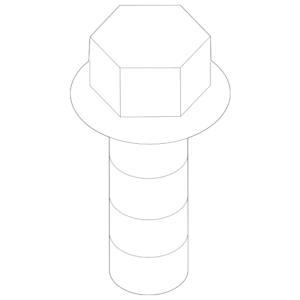 Center Bracket Bolt - BMW (07-11-9-907-573)