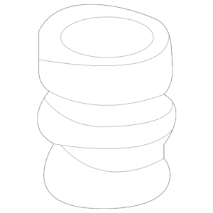 Strut Bumper - BMW (31-33-1-138-814)