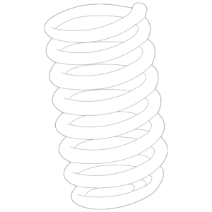 Coil Spring - BMW (31-33-6-862-233)