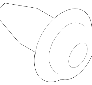 Seat Belt Guide Screw - BMW (31-14-6-786-689)