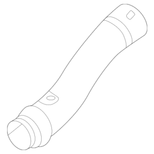 Air Inlet Tube - BMW (13-71-8-054-841)