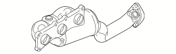 Exhaust Manifold - BMW (18-40-7-586-688)