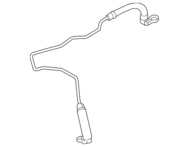 Water Outlet Hose - BMW (11-53-8-687-745)