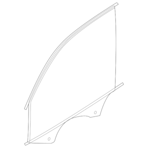 Door Glass - BMW (51-33-8-496-035)