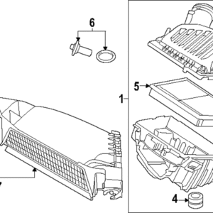 Air Inlet Duct - BMW (13-71-5-A1A-C99)