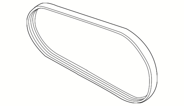 AC Belt - BMW (11-28-7-843-247)