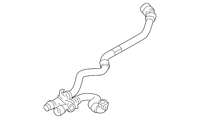 By-Pass Hose - BMW (17-12-9-894-753)